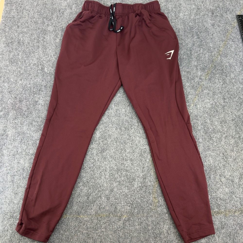 Gymshark Sport Jogger Pants Burgundy Maroon Size S